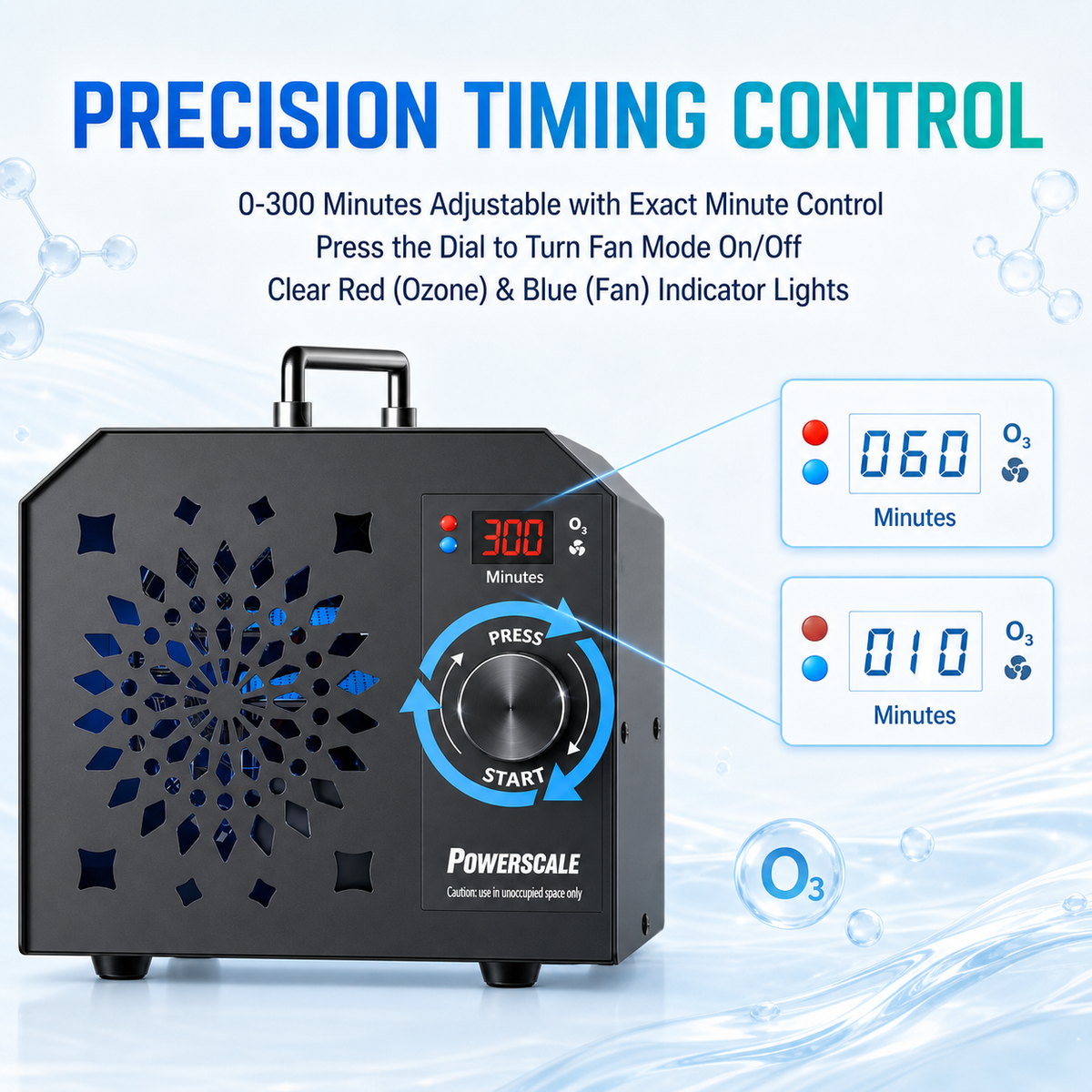 OZB2 Commercial Ozone Generator 150,000mg/h