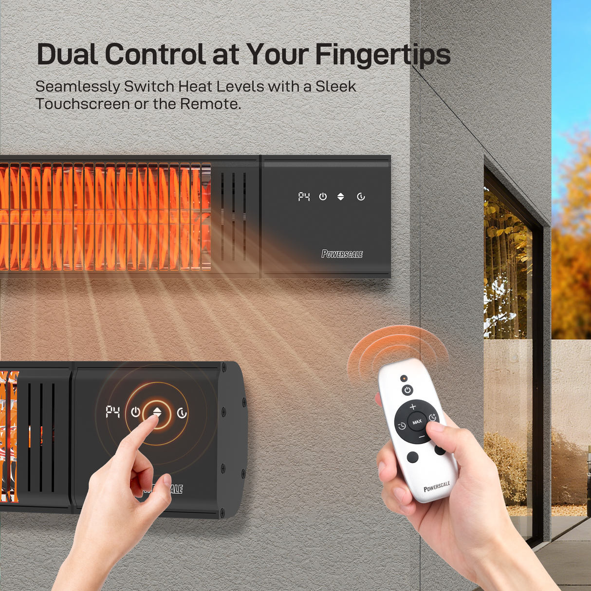 CozyRay-600 Outdoor Infrared Heater 1500W