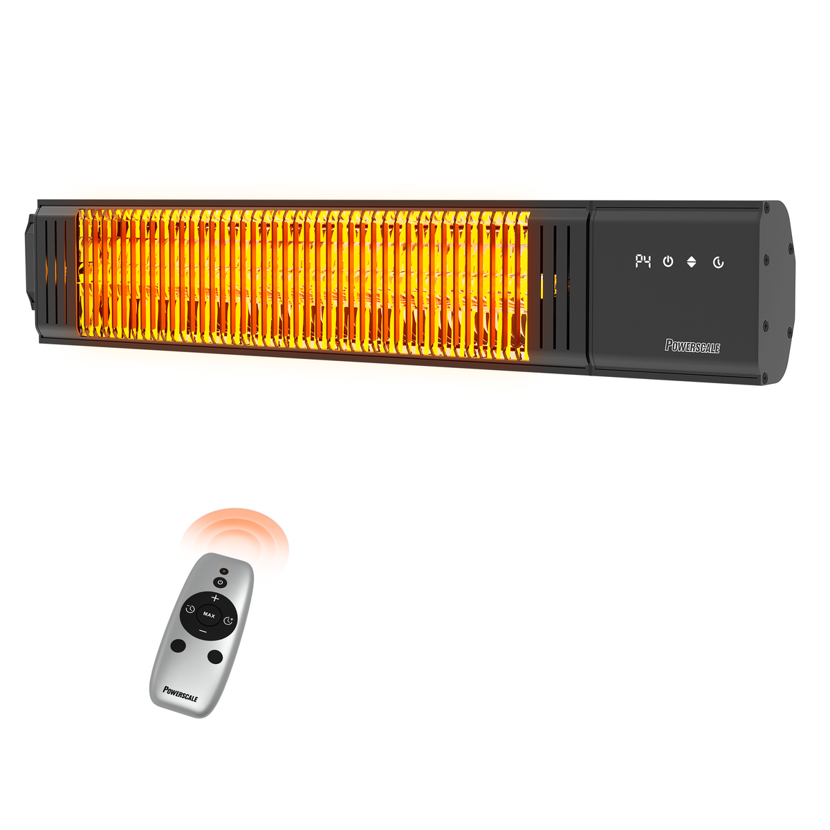 CozyRay 600 — 1500W Outdoor Infrared Patio Heater, IP65 – Powerscale