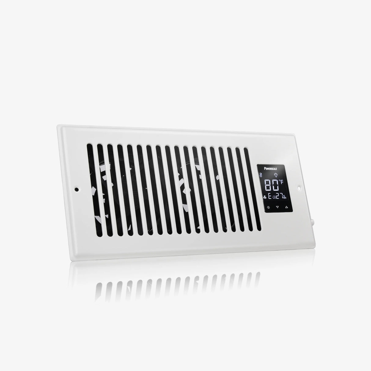 4" x 10" Smart Vent & Strong Air Booster Register Fan with Humidity Sensor