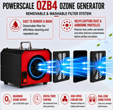 Powerscale OZB4 500,000mg/h Dual-Core Ozone Generator