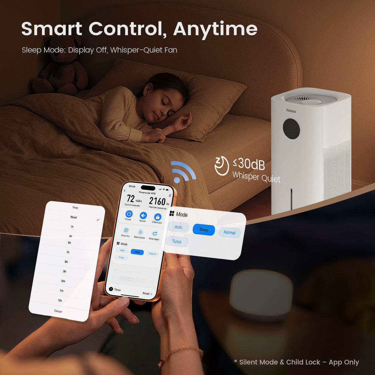 MF6 Smart Evaporative Humidifier