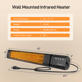 CozyRay-300 Outdoor Infrared Heater 1500W