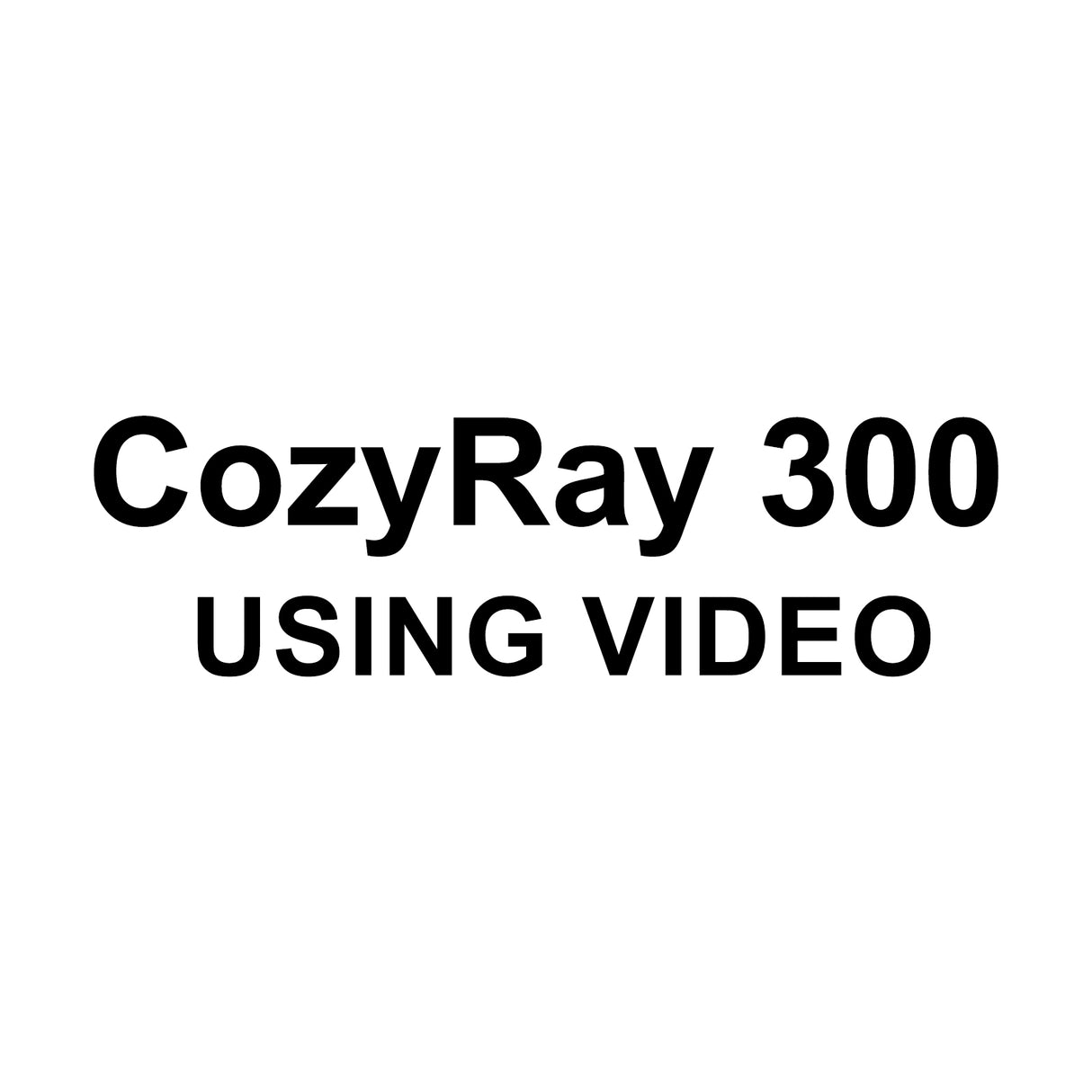 CozyRay-300 Outdoor Infrared Heater 1500W