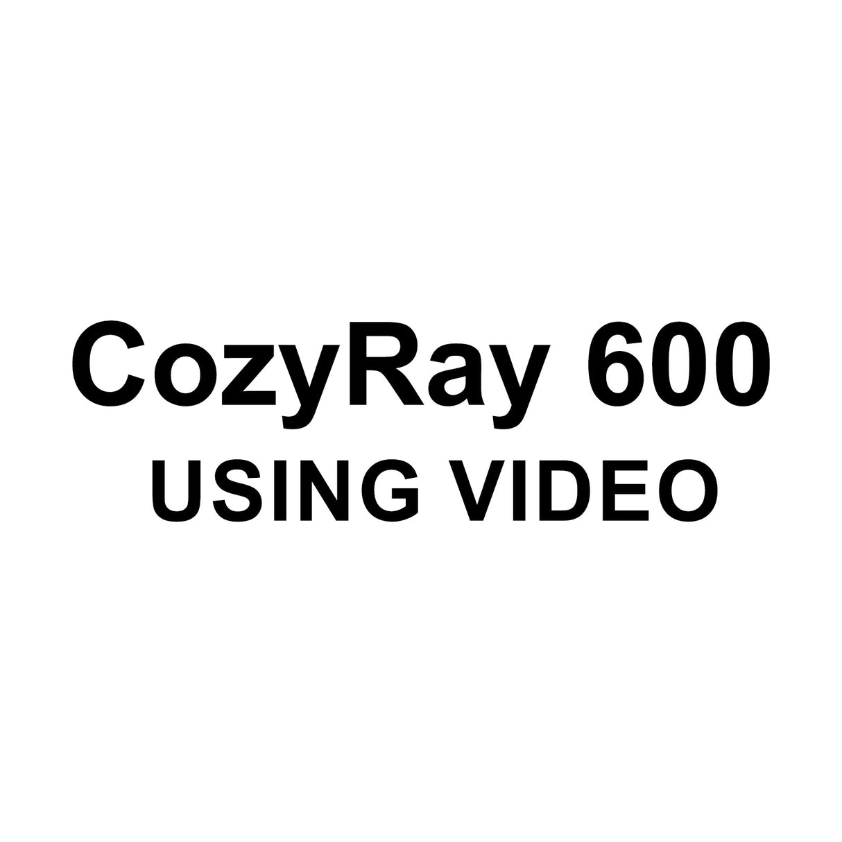 CozyRay-600 Outdoor Infrared Heater 1500W
