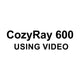 CozyRay-600 Outdoor Infrared Heater 1500W